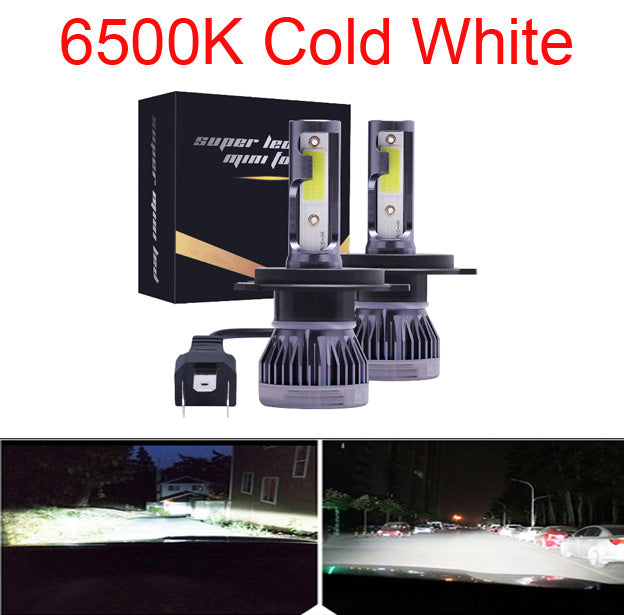 LED Mini Car Headlight Bulbs Headlamps Kit Auto Lamps