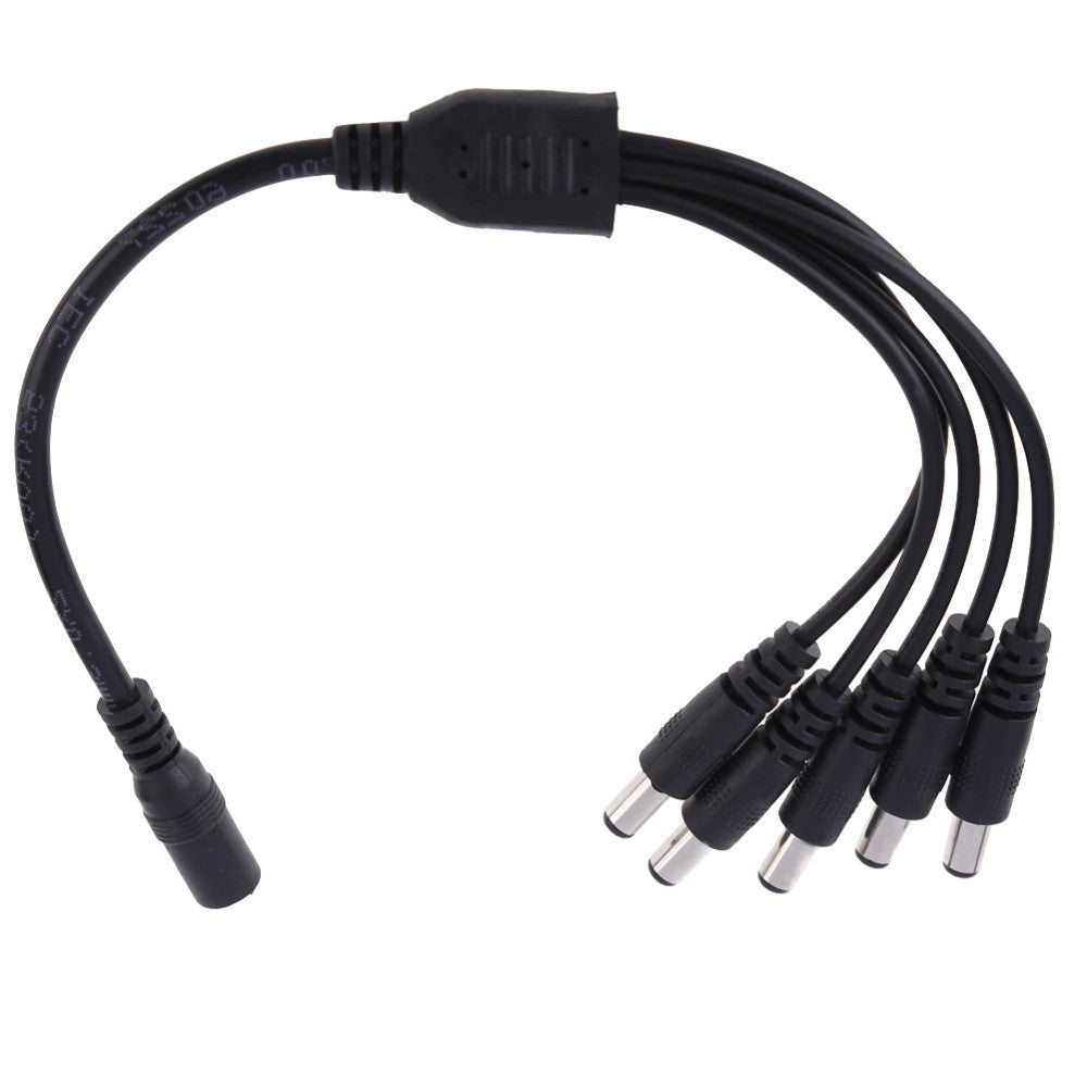 CCTV Security Camera plug Power Cord adapter Connector Cable Splitter for LED Strip
