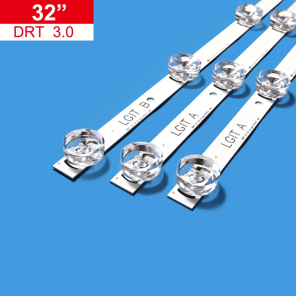 LED backlight strip 6 lamp for LG 32"TV 6916l-1974A 6916l-1981A 32MB25VQ lv320DUE 32LF580V 32LB5610 innotek drt 3.0 32 32LB582V