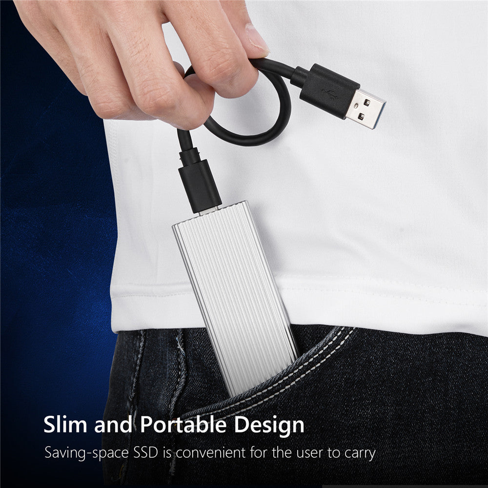 SSD Mobile Solid State Drive Storage Device Hard Drive Computer Portable USB