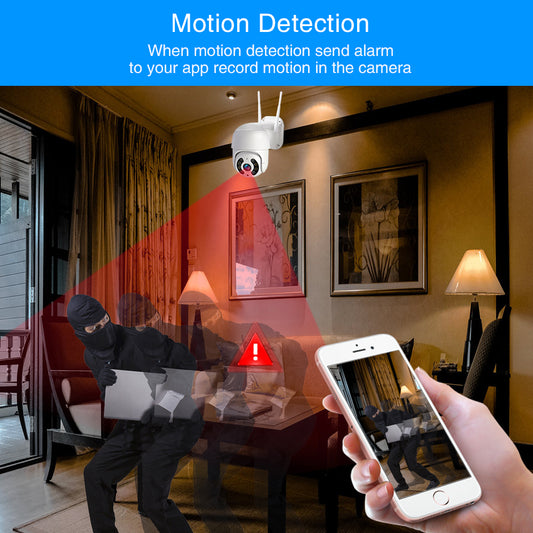 Home Security IP Camera WiFi Night Vision Speed Dome CCTV Camera outdoor