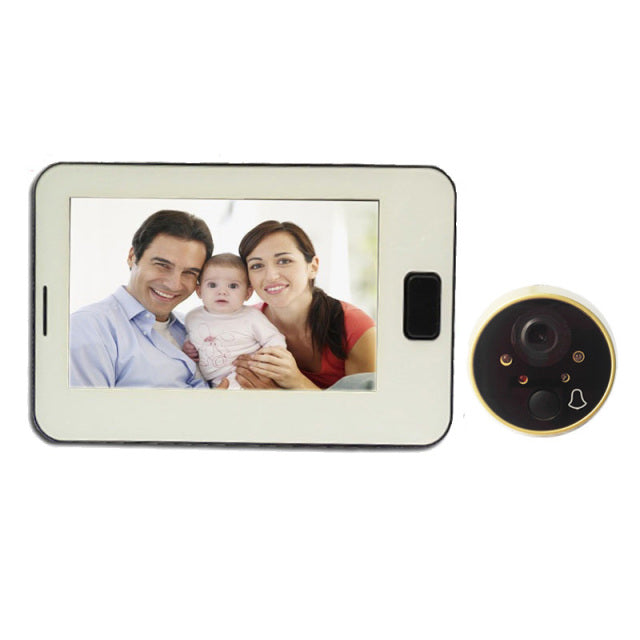 Peephole Door Camera 4.3 Inch Color Screen With Electronic Doorbell