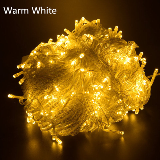 holiday Led christmas lights outdoor led string lights decoration for party holiday wedding Garland