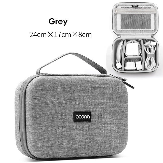 Hard Shell Digital Gadgets Storage Bag for Electronics Gadgets, Organizer Case