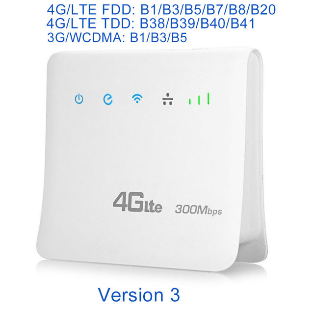 Wifi Routers 4G lte cpe Mobile Router with LAN Port Support SIM card Portable Wireless Router