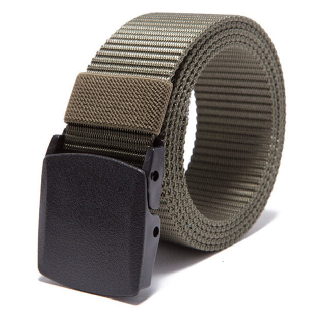 Automatic Buckle Nylon Belt Male Army Tactical Belt