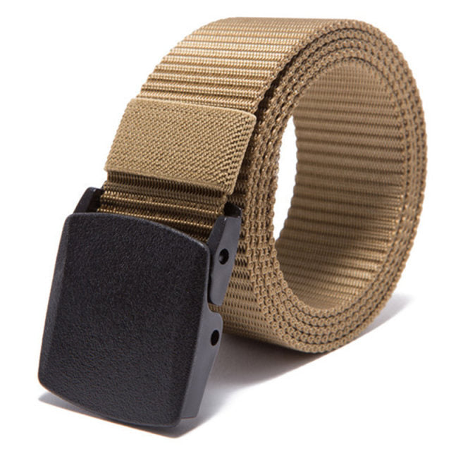 Automatic Buckle Nylon Belt Male Army Tactical Belt