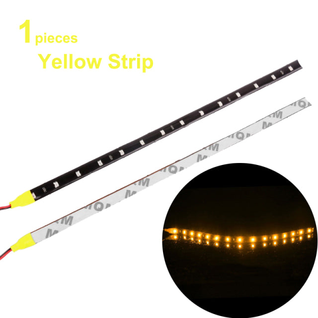 Led Strip DIY Bulb Atmosphere Decorative lamp Auto inerior Light  Daytime Running Light