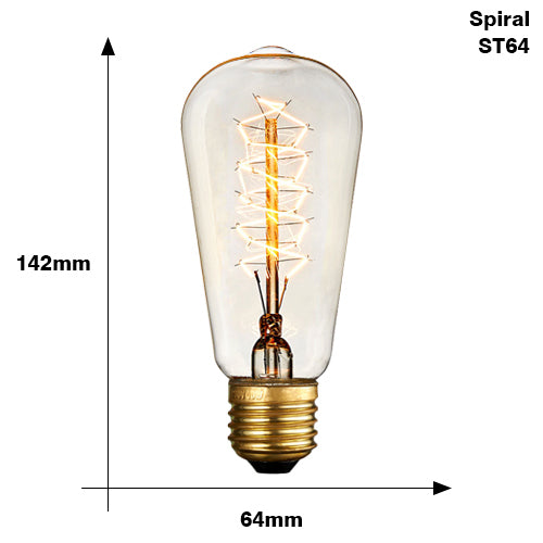 Edison Bulb E27 220V 40W Retro Ampoule Vintage Incandescent Bulb edison Lamp