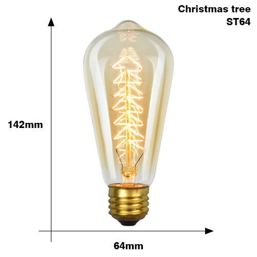 Edison Bulb E27 220V 40W Retro Ampoule Vintage Incandescent Bulb edison Lamp