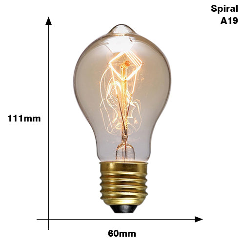 Retro Edison Light Bulb Filament Incandescent Ampoule Bulbs Vintage Edison Lamp