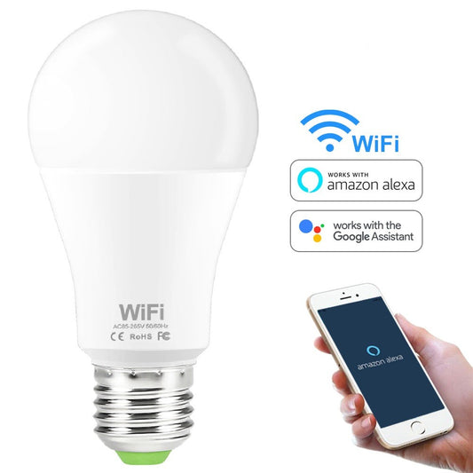 Smart WiFi Light Bulb Dimmable LED Lamp Night Light Compatible