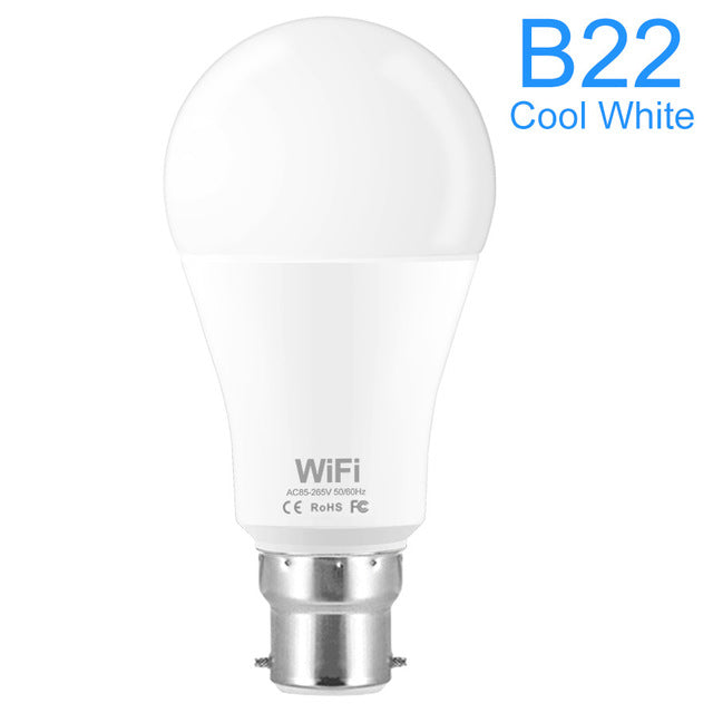 Smart WiFi Light Bulb Dimmable LED Lamp Night Light Compatible