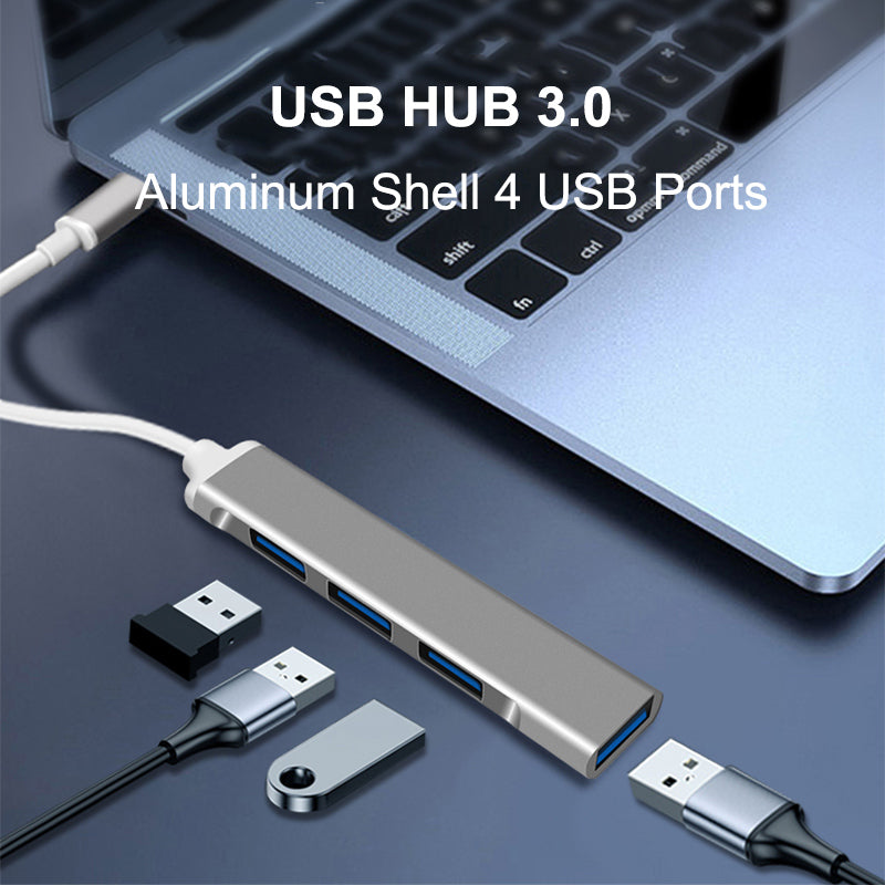 USB C HUB 3.0 Type C 3.1 4 Port Multi Splitter Adapter OTG Computer Accessories