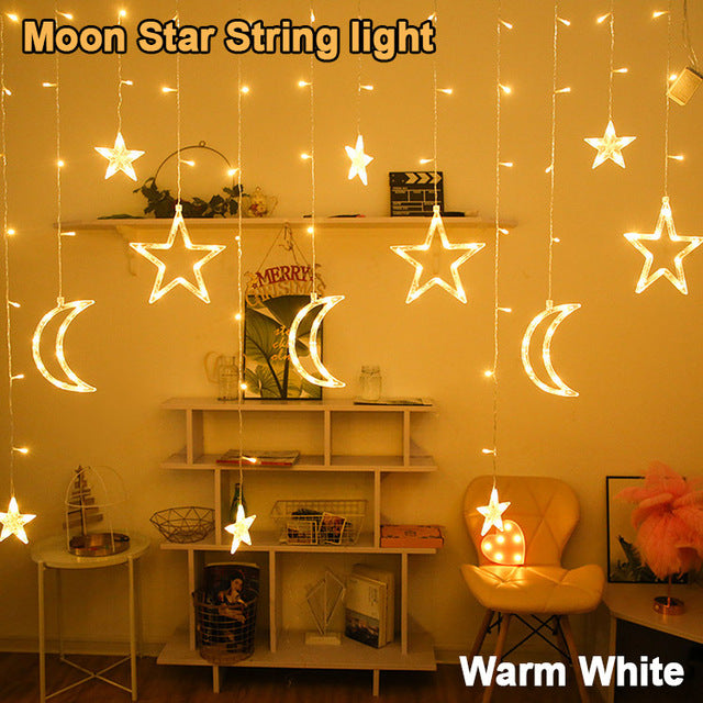 Fairy Lights Festoon Led Light String Lights Decoration Star Bulb