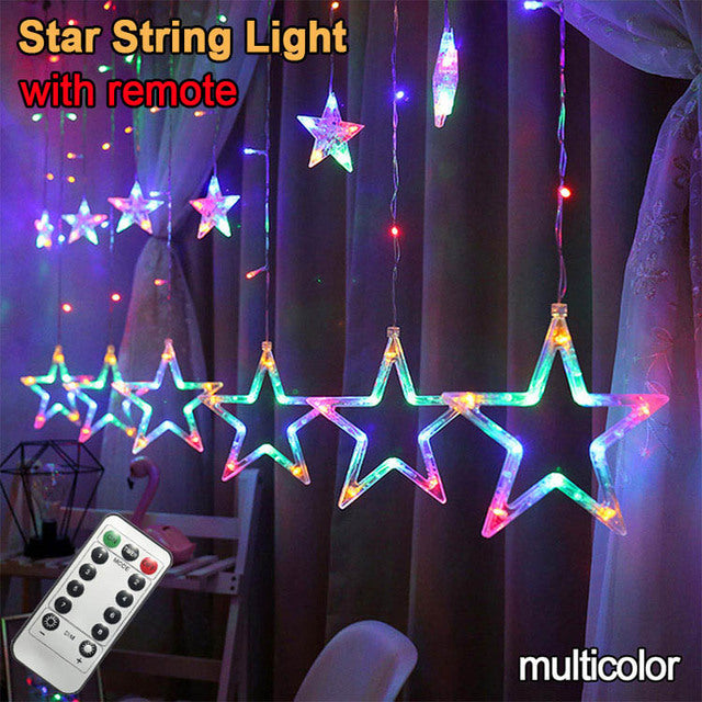 Fairy Lights Festoon Led Light String Lights Decoration Star Bulb