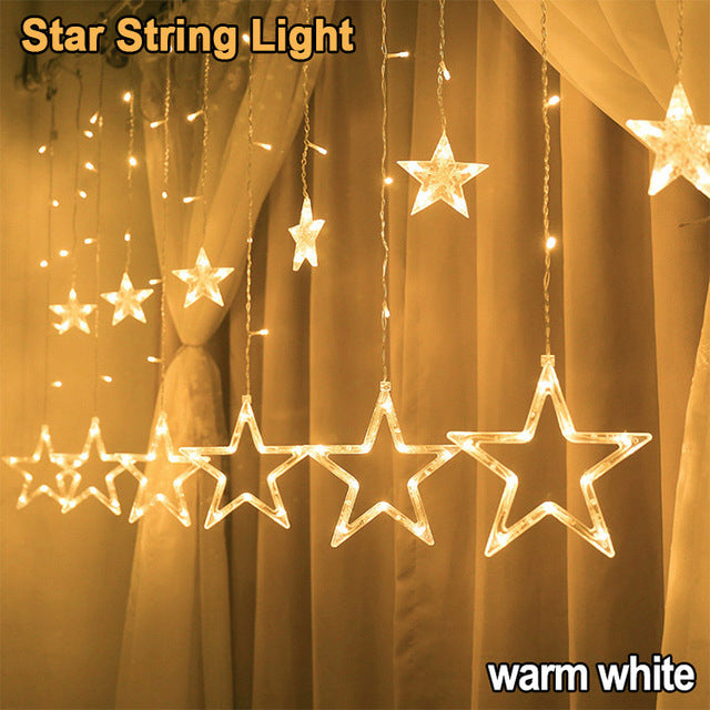 Fairy Lights Festoon Led Light String Lights Decoration Star Bulb