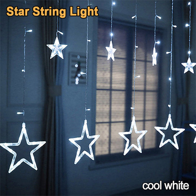 Fairy Lights Festoon Led Light String Lights Decoration Star Bulb