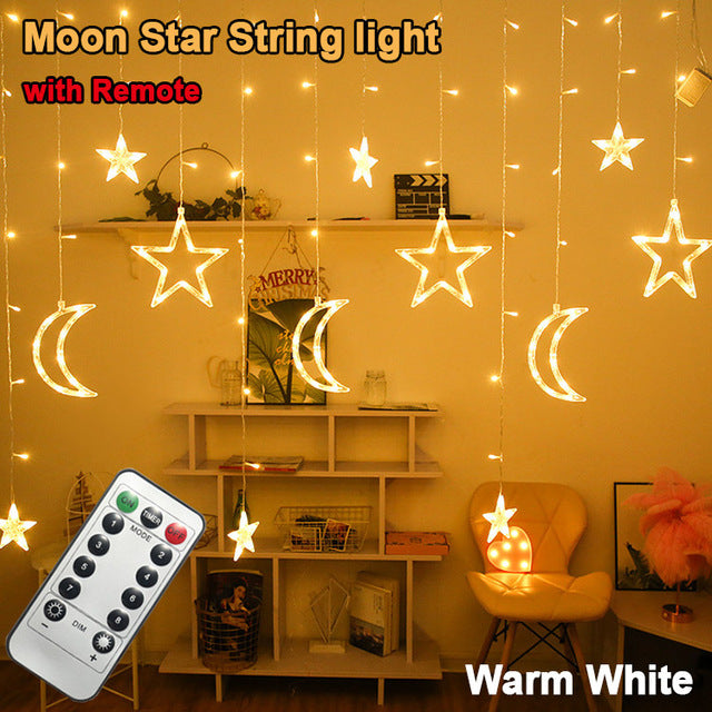 Fairy Lights Festoon Led Light String Lights Decoration Star Bulb