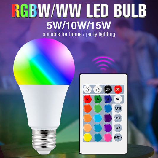 LED Bulb Lights Changeable Colorful Lamp