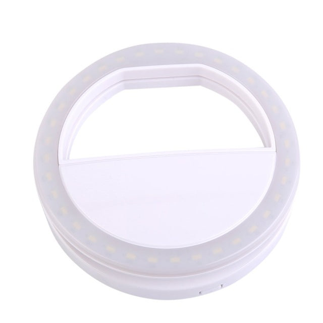 LED Ring Flash Universal Selfie Light Portable Mobile Phone LEDS Selfie Lamp