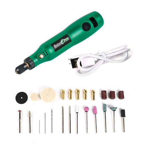 Mini Wireless Drill Electric Carving Pen Variable Speed USB Cordless Drill Rotary Tools Kit