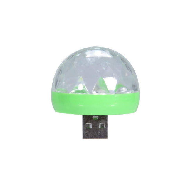 Portable Cell phone Stage lights Mini Projection lamp Party Disco ball Light Indoor Lamps