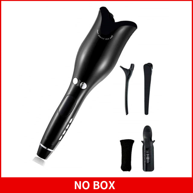 Multi-Automatic Hair Curler Hair Curling Iron LCD Ceramic Rotating Hair Waver