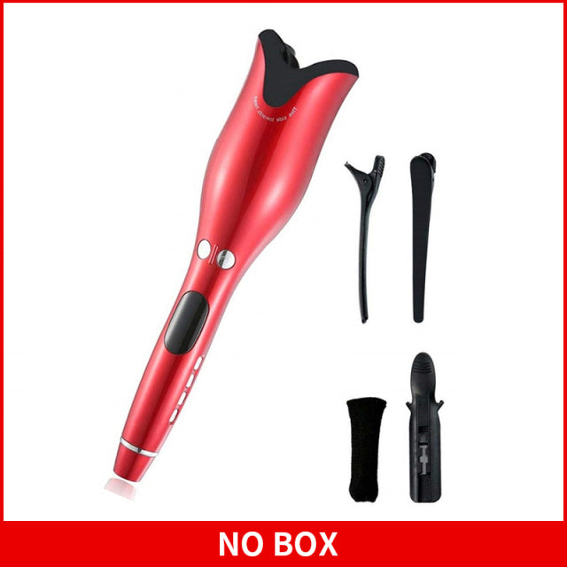 Multi-Automatic Hair Curler Hair Curling Iron LCD Ceramic Rotating Hair Waver