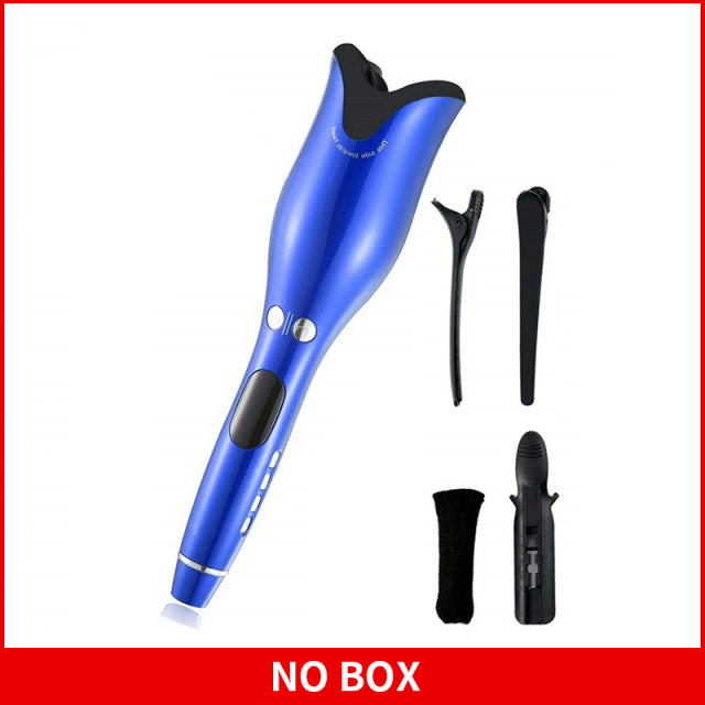 Multi-Automatic Hair Curler Hair Curling Iron LCD Ceramic Rotating Hair Waver