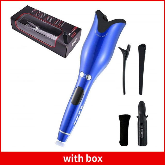 Multi-Automatic Hair Curler Hair Curling Iron LCD Ceramic Rotating Hair Waver