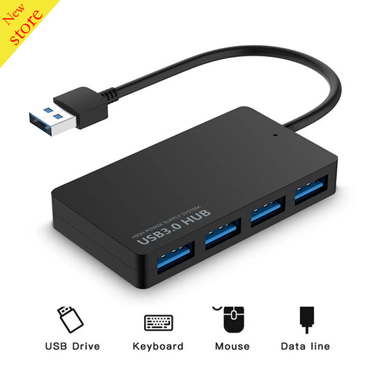 HUB USB 3.0 Laptop PC High Speed External 4 Ports Adapter