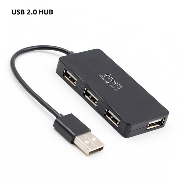 HUB USB 3.0 Laptop PC High Speed External 4 Ports Adapter