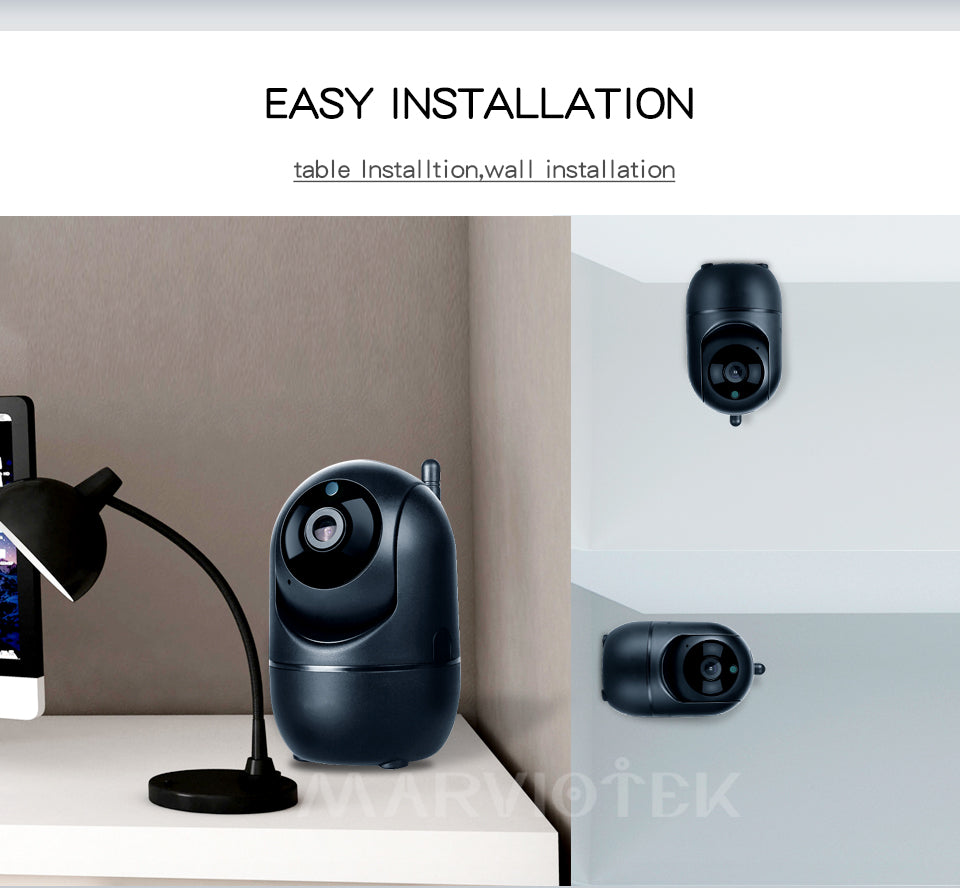 Wireless IP Camera Wifi Intelligent Auto Tracking CCTV Camera Baby Monitor