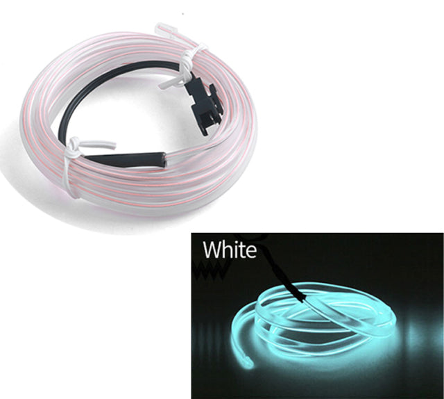 Car Interior Led Decorative Lamp EL Wiring Neon Strip