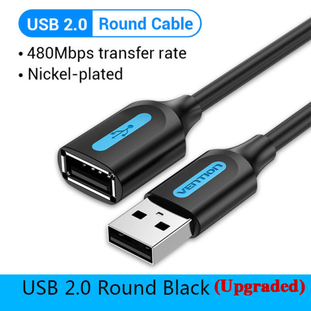 Vention USB Extension Cable Extender Cable Fast Speed USB