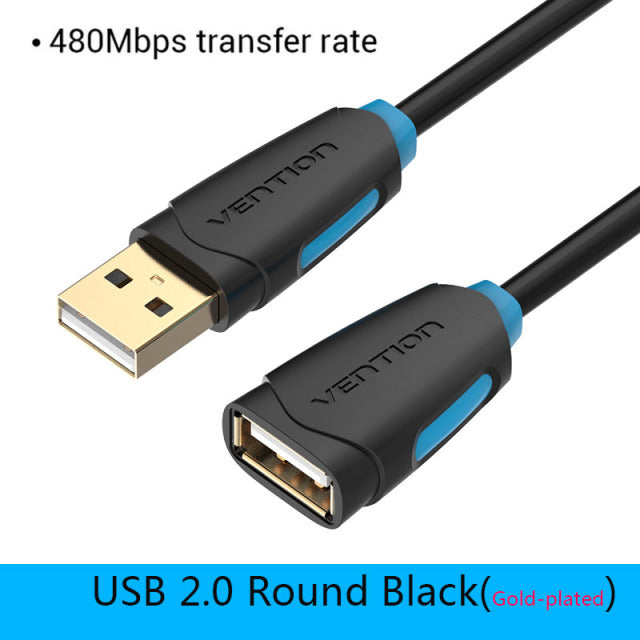 Vention USB Extension Cable Extender Cable Fast Speed USB