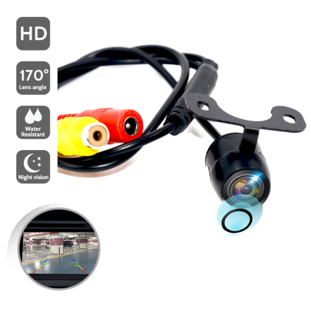 Car Rear View Camera Wide Angle Reverse Parking Waterproof CCD LED Auto Backup Monitor