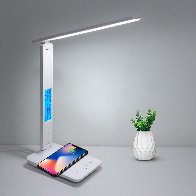 Wireless Charging LED Desk Lamp, Business Light Table Lamp