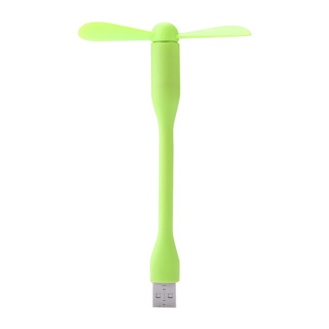 Creative USB Fan Flexible Bendable Mini Fan for Power Bank Laptop PC AC Charger