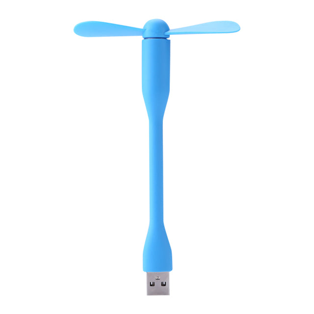 Creative USB Fan Flexible Bendable Mini Fan for Power Bank Laptop PC AC Charger