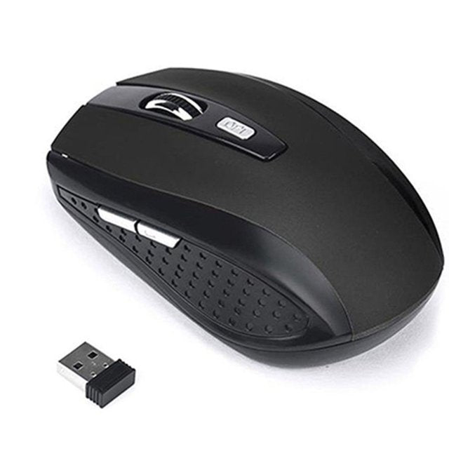 Wireless Mouse Adjustable DPI Mouse 6 Buttons Optical Gaming Mouse  Computer PC