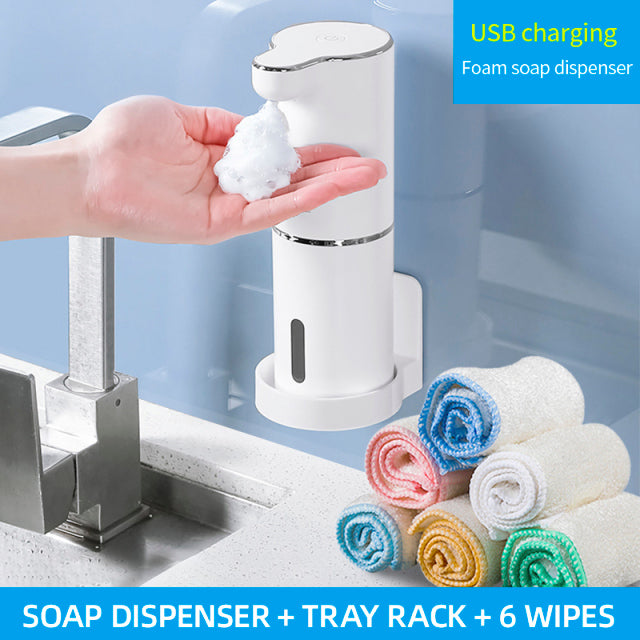 Automatic Foam Soap Dispensers Bathroom Smart Washing Hand Machine