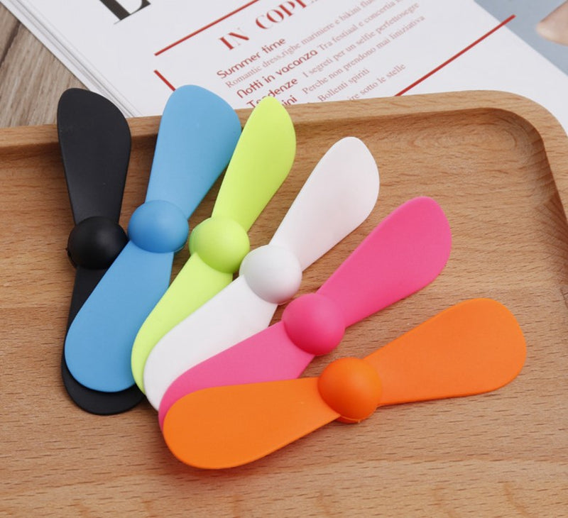 Mini USB Fan Flexible Bendable Cooling Fan For Power Bank Laptop PC AC Charger Portable Hand Fan Computer Summer Gadget