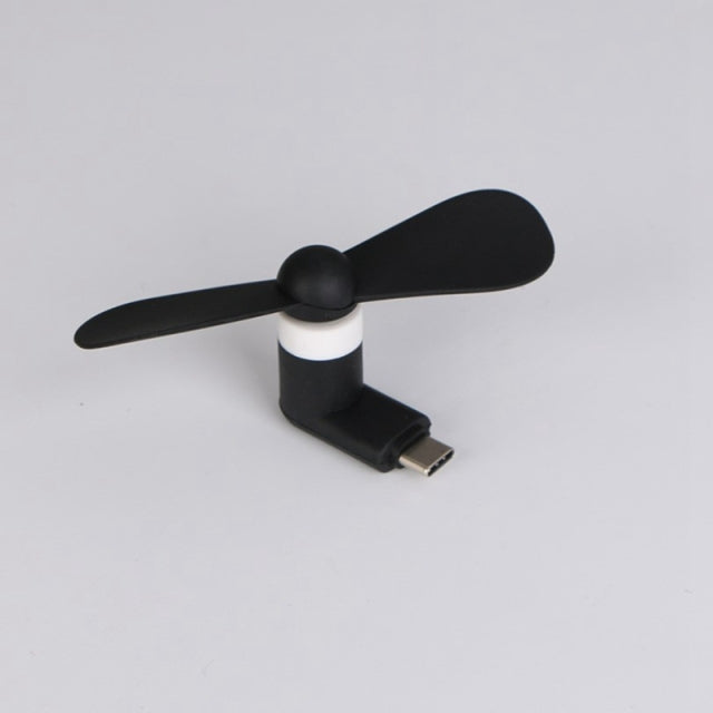 Mini USB Fan Flexible Bendable Cooling Fan For Power Bank Laptop PC AC Charger Portable Hand Fan Computer Summer Gadget