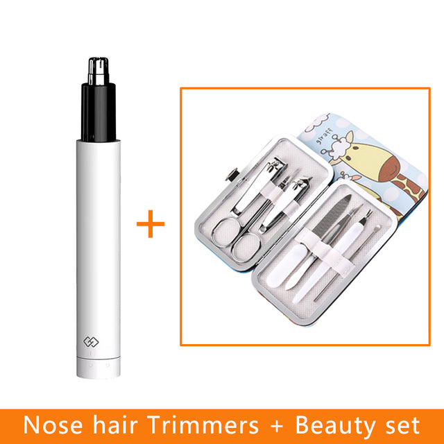 Electric Nose hair Trimmers for men Portable Nose and ear trimmer