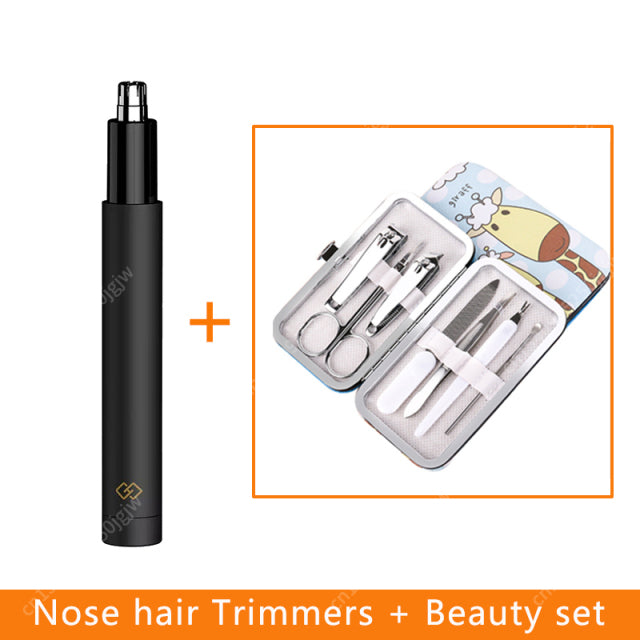 Electric Nose hair Trimmers for men Portable Nose and ear trimmer