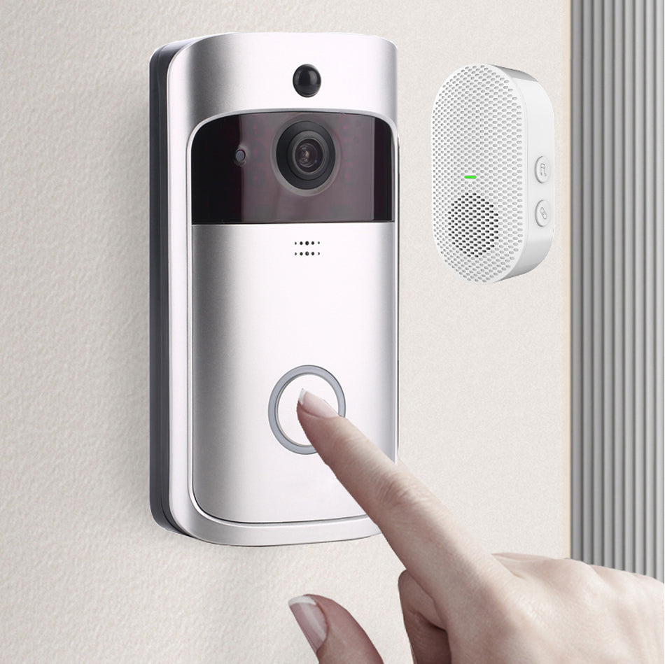 V5 Smart WiFi Video Doorbell Camera Visual Intercom With Chime Night vision