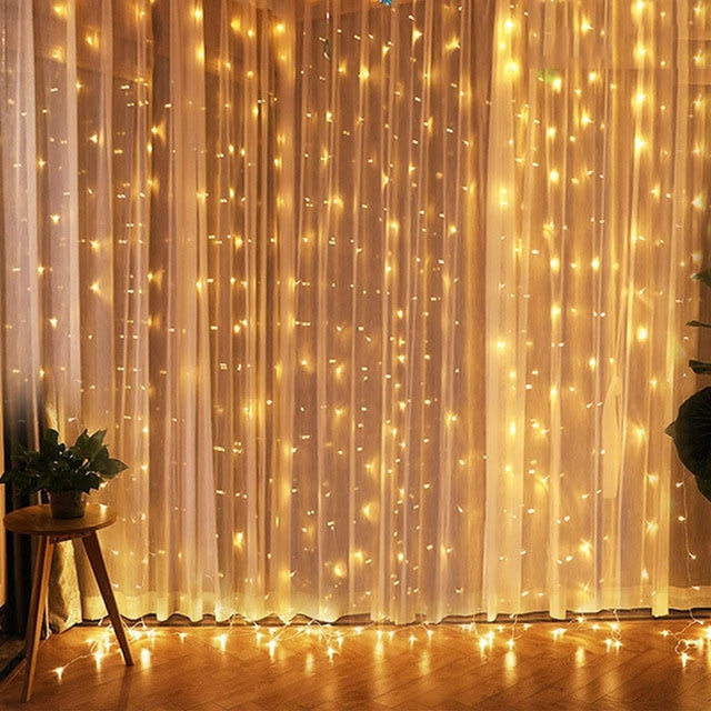 USB Festoon String Light Fairy  Light  Christmas Decor For Home