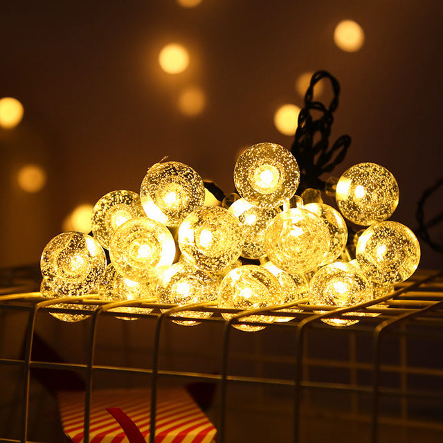 Outdoor Solar String Lights street Lighting